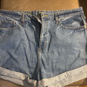 Wild Fable Light Blue Denim Shorts